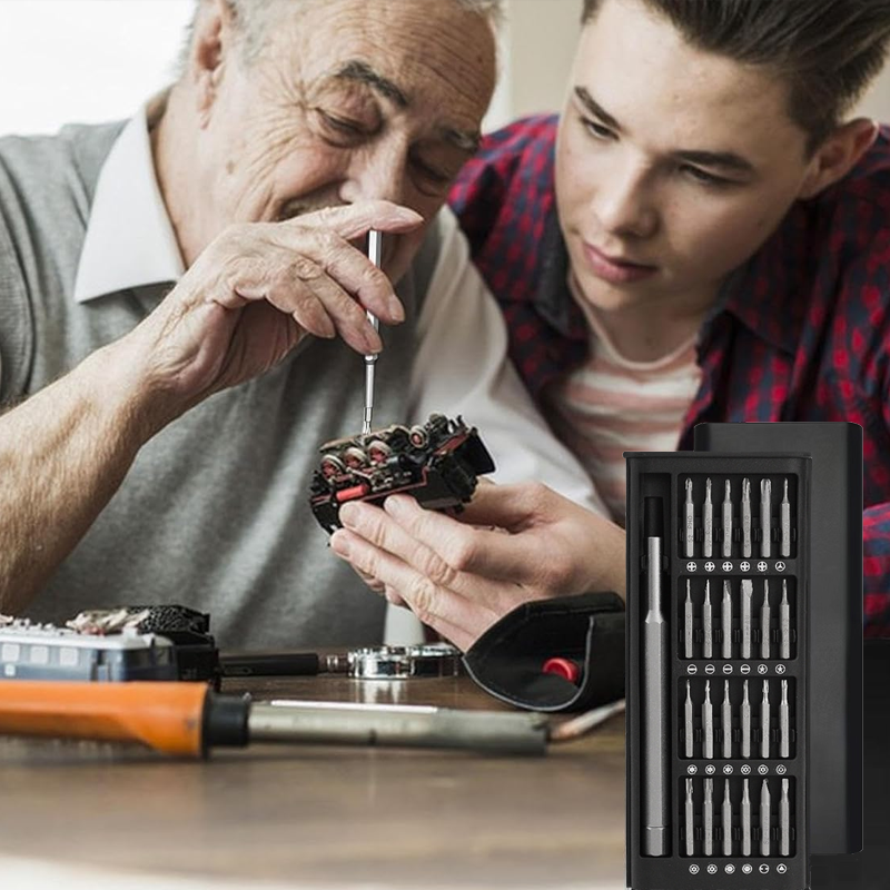 Precision Screwdriver Set with 24 Bits – FlexiTool