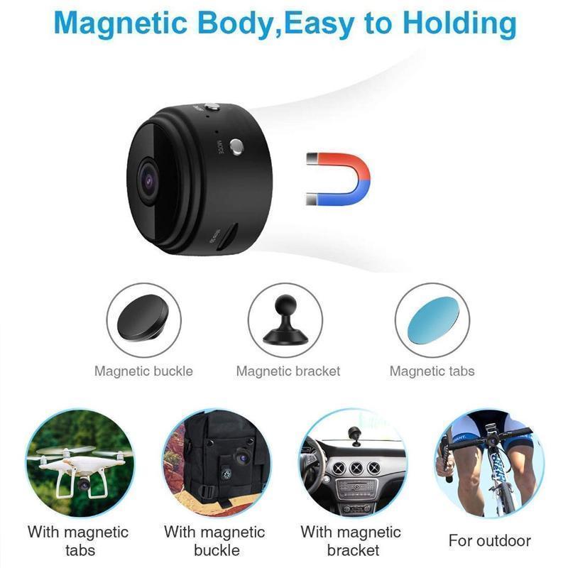 HD Magnetische Smart Kamera für sicheres Wohnen