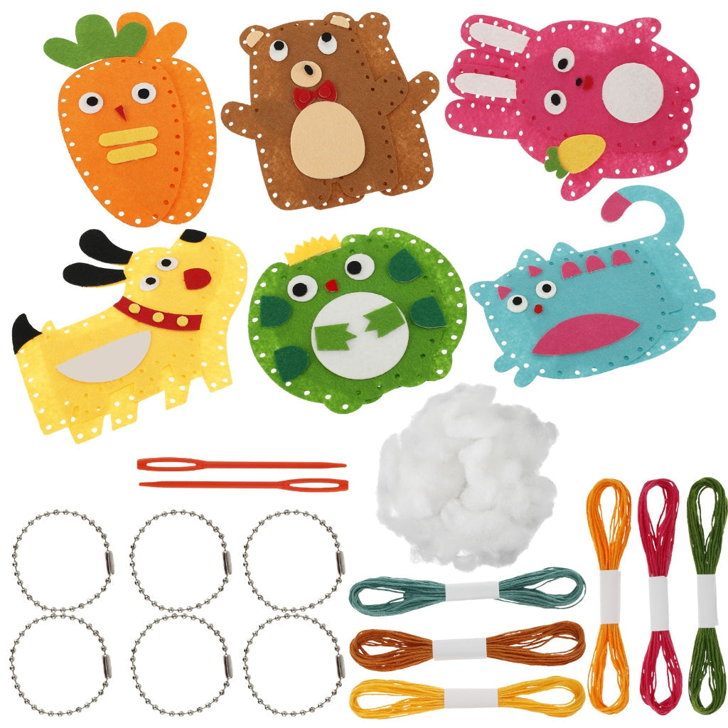 DIY Sewing Kit for Safe Felt Animals