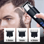 Präziser Haarschneider mit digitaler Anzeige und ergonomischem Design