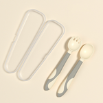 Ergonomic Baby Cutlery Set with Non-Slip Spoon and Fork for Children