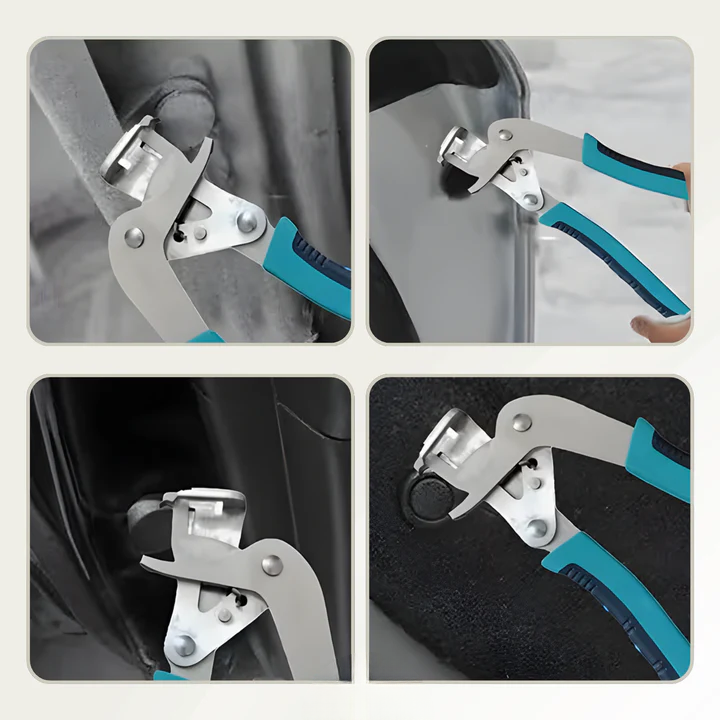 Practical plastic clip pliers for cars – gently remove clips