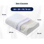 Natural Latex Neck Support Pillow - Orthopedic Pillow for Neck Pain - Comfortable and Supportive - Better Sleep