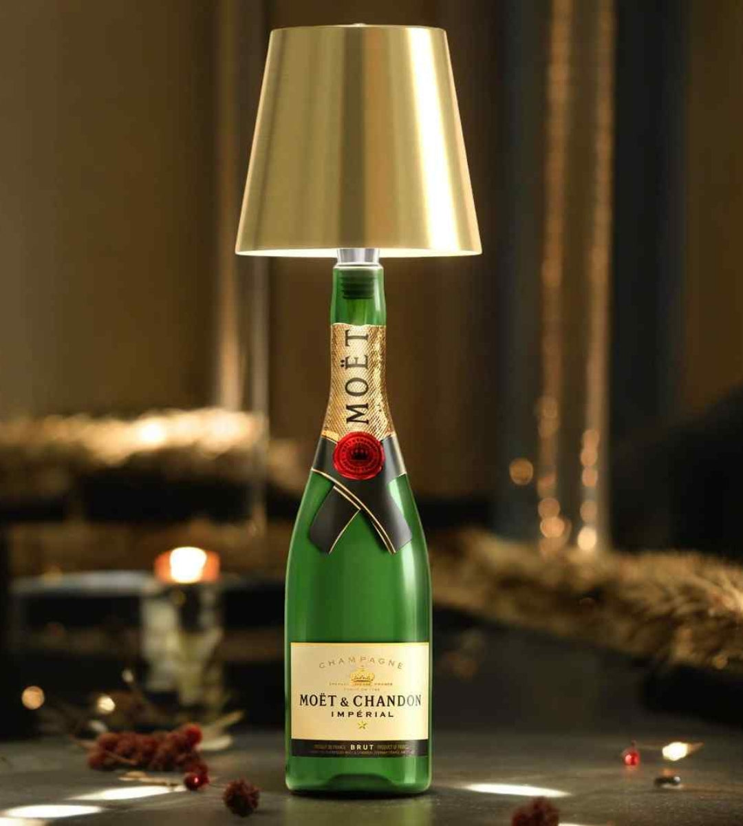 Elegante Flaschenlampe | Stilvolle Beleuchtung für Ihr Zuhause