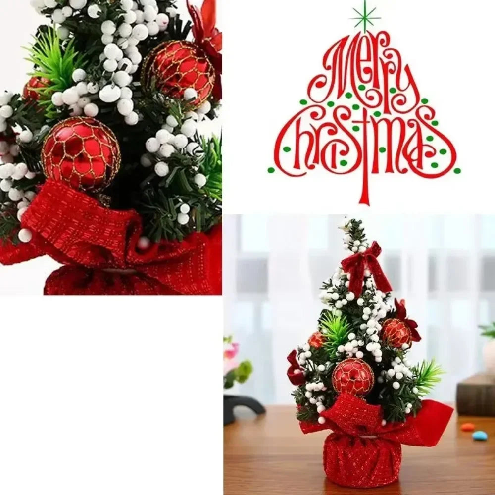 Festlicher Mini-Weihnachtsbaum für jeden Anlass – 20 cm