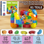 Toy Railway with Magical Cubes for Children