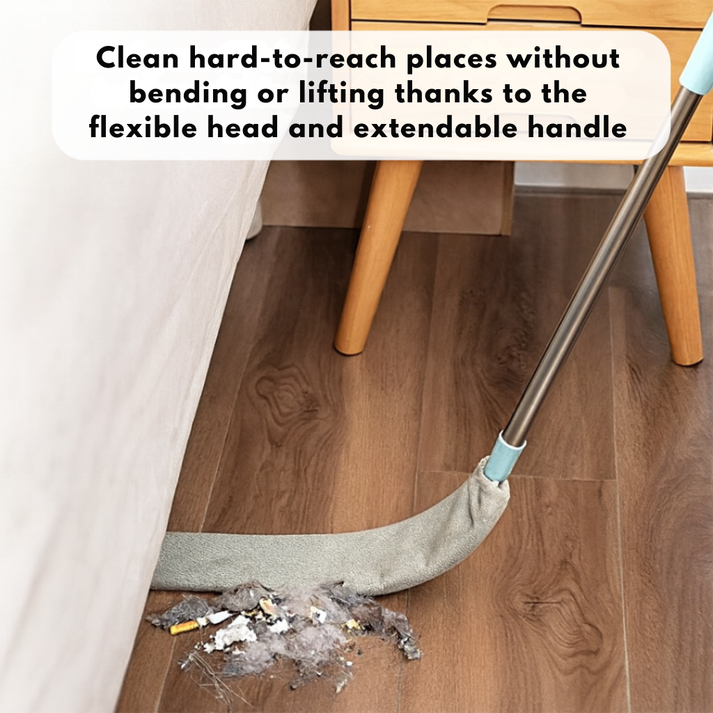 Flexible Duster with Extendable Handle – Ideal for Tight Spaces