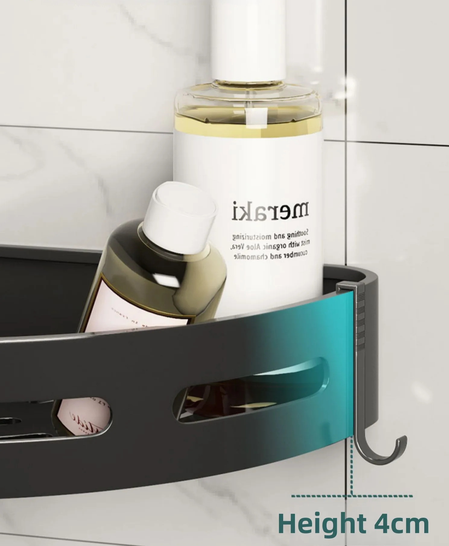 Selbstklebender Duschorganizer – Bohrerfrei, wasserdicht und stark haftend