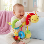 Toy Rattle for Home and On-the-Go – 3-in-1 Caterpillar Design