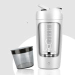 Smart shaker for protein mix with battery