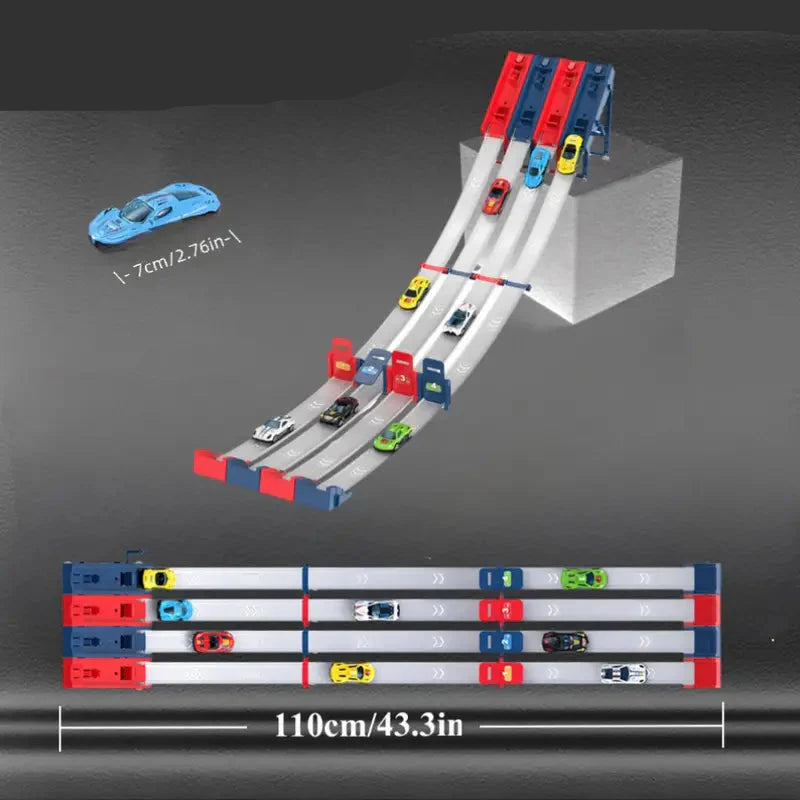 Catapult Race Track for Kids - Jump Track
