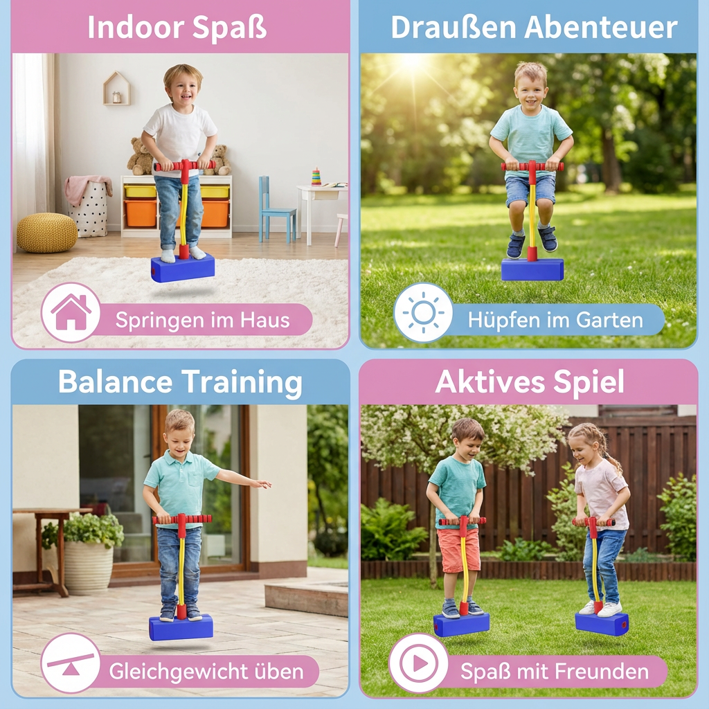 Foam Pogo Jumper for Kids – Indoor/Outdoor Pogo Hopper