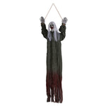 Creepy Halloween Decoration - Floating Ghost with Bloodstains