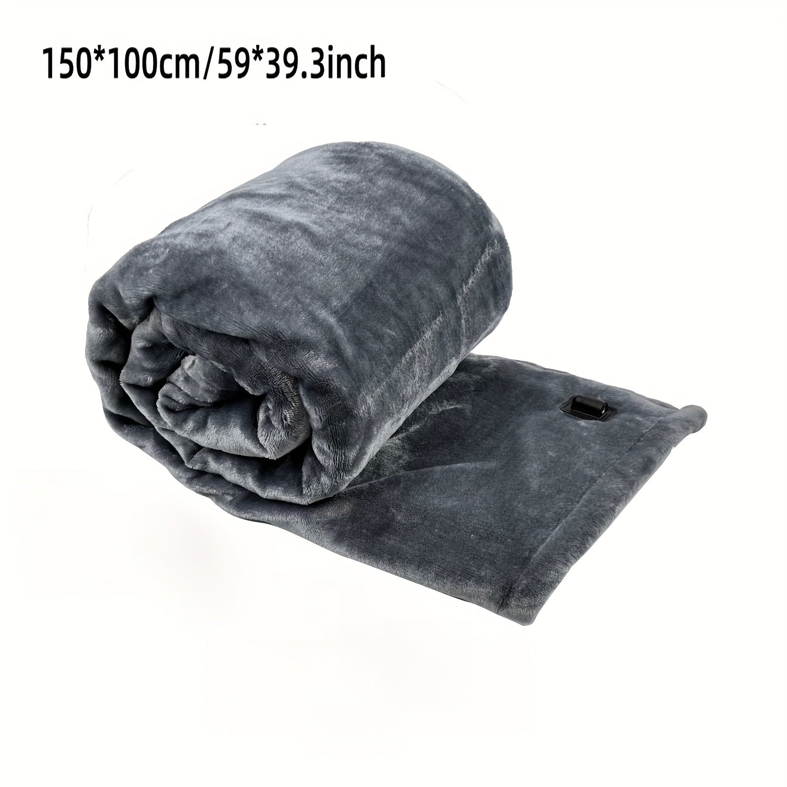 12V Heated Fleece Blanket for Car and Camping – Comfort for Cold Days