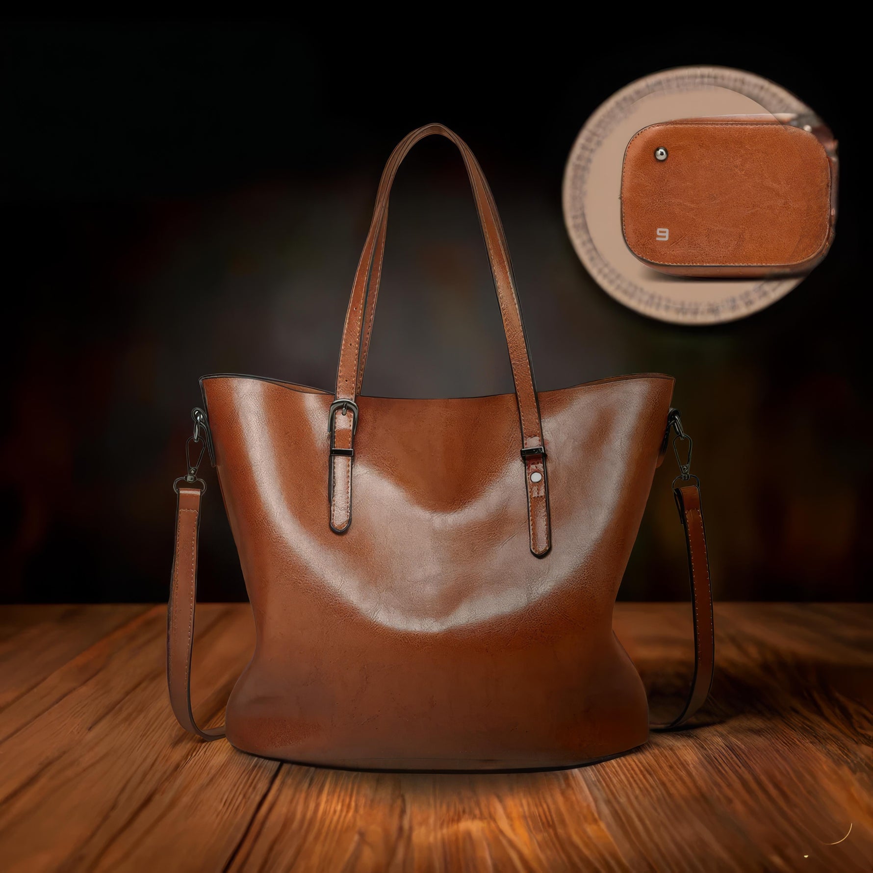 Vintage Eleganz – Stilvolle Umhängetasche für Frauen