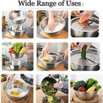 High-Quality Stainless Steel Strainer Set for Every Kitchen