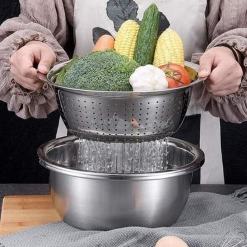 High-Quality Stainless Steel Strainer Set for Every Kitchen
