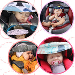 Child car seat headrest for optimal support