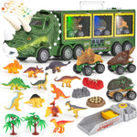 Dinosaurier-Transportmittel - Dinos sicher befördern