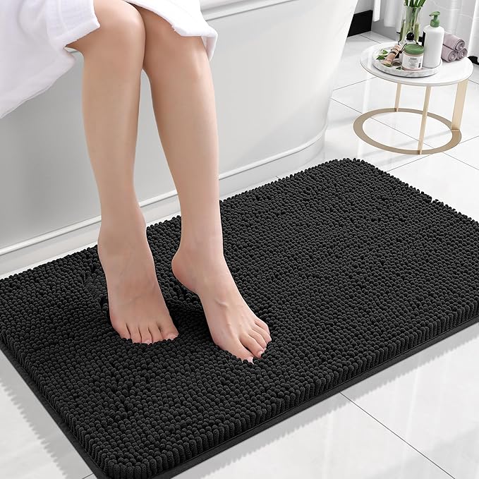 Comfortable and Non-Slip Bathroom Mat – Quick-Drying Bath Rug for Safety and Comfort