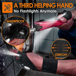 Praktische LED-Handschuhe mit wasserdichten Lichtern | LuminoGrip