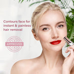Elegant Facial Shaver – Painless and Precise for Face and Chin