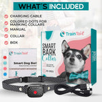 DogsSilent Anti-Bark Collar for Small Breeds | With Sound & Vibration | IP87 Waterproof | Adjustable for Gentle Training
