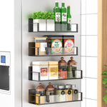 Magnetic Spice Rack Set with 4 Pieces - Robust Design
