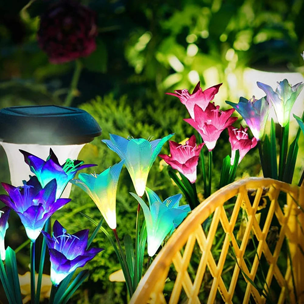 Sonnenblüten – Strahlende, solarbetriebene Lichter für Ihren Garten