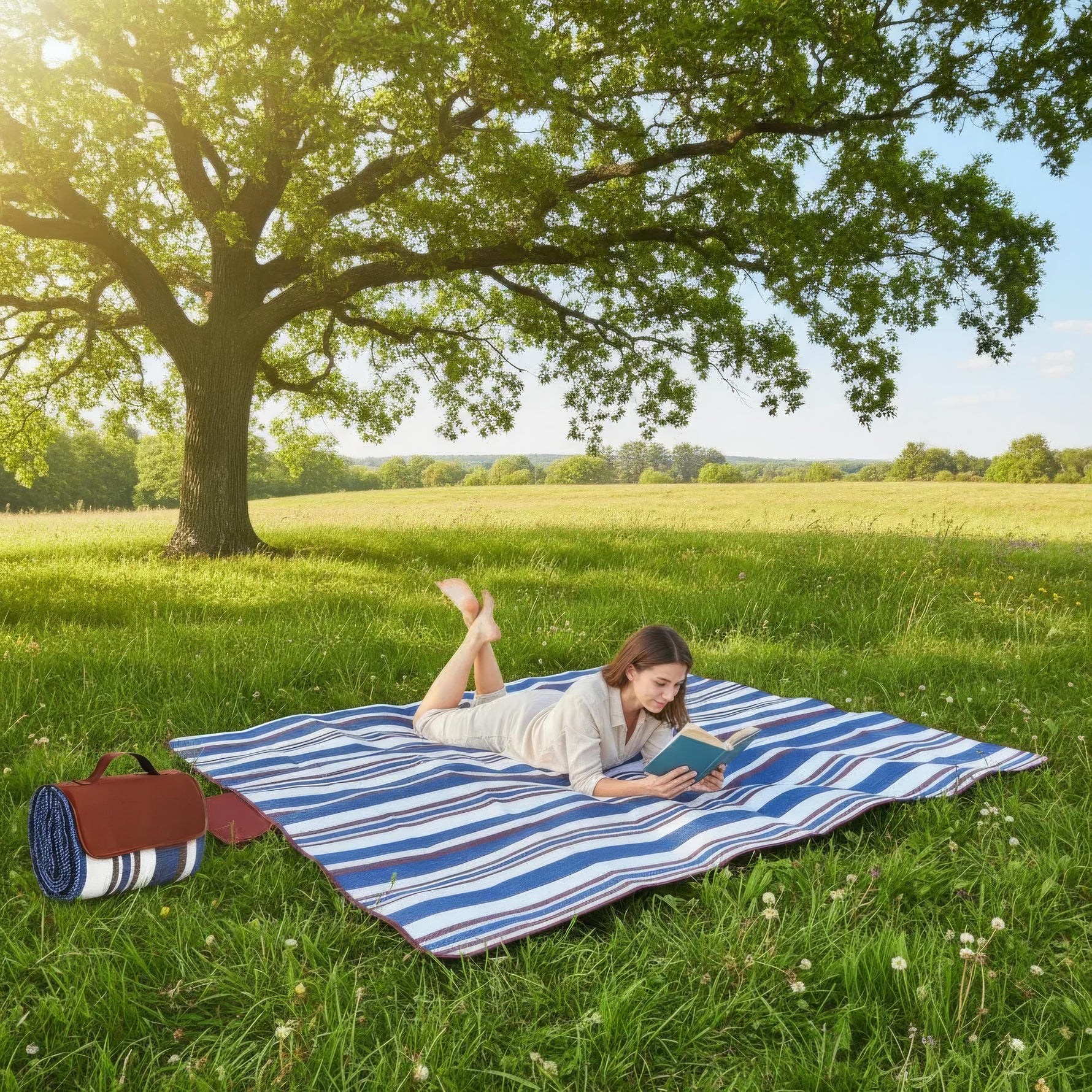 OutdoorBuddy – Wasserdichte Picknickdecke für jedes Abenteuer