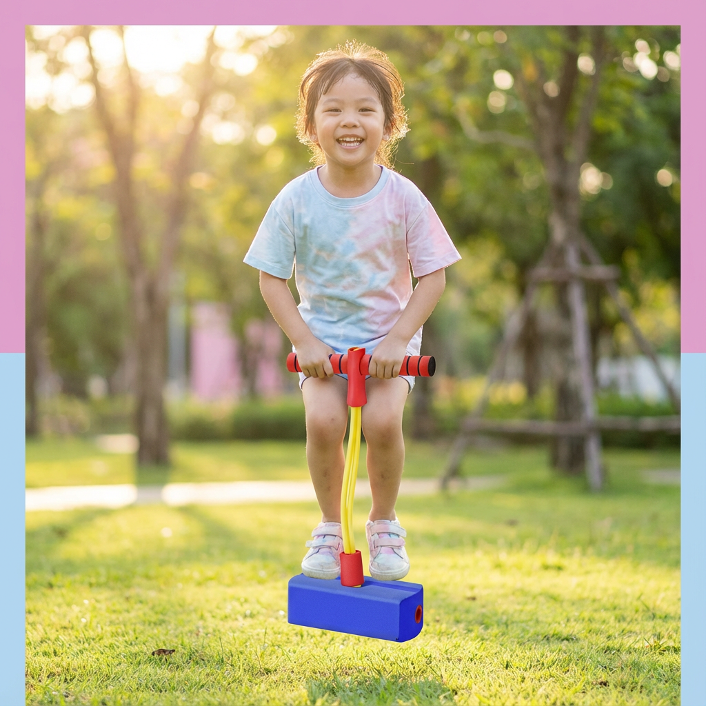 Foam Pogo Jumper for Kids – Indoor/Outdoor Pogo Hopper