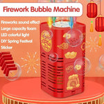 Colorful Bubble Machine with LED Lights – Battery-operated for Outdoor Use