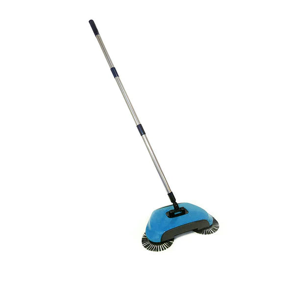 Versatile Stainless Steel Broom and Scraper for Home Cleaning