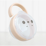 Cute bear design pacifier for babies with protective cap