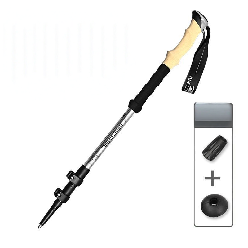 Aluminum Trekking Poles - Foldable with EVA Grip for Stability