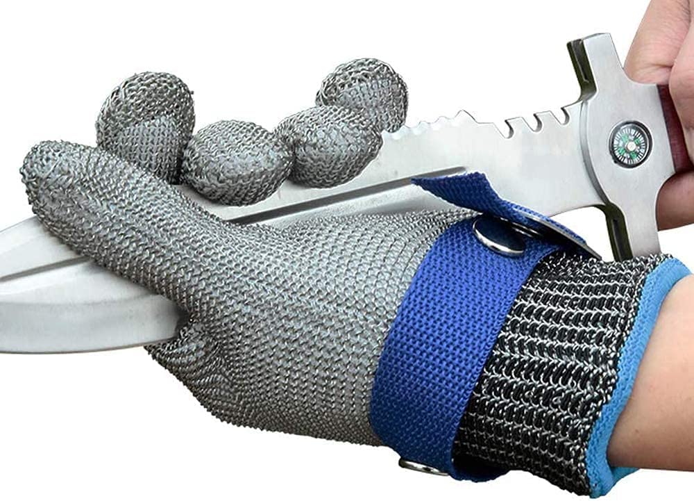 Hochwertiger Schnittschutz-Handschuh aus Edelstahl