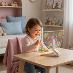 Drawing Board with Luminous LED Lighting for Children