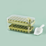 Practical silicone ice cube tray with 32 compartments