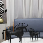 Moderne Metallskulptur eines Pferdes | EquinoxArt