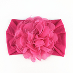 Headband for newborns and toddlers - Soft hairband with flower