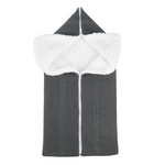 Sleeping Bag for Babies with Hood – Cuddly Knitted Sleeping Bag