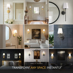 Cordless Wall Lamp with Remote Control – No Drilling Required