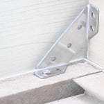 Stable stainless steel furniture corner connectors for perfect support