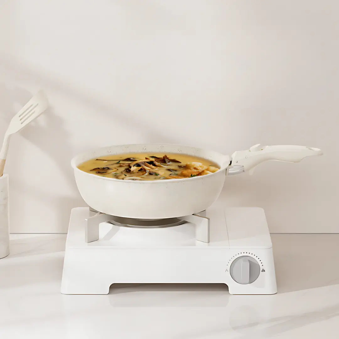 SmartCook Kochgeschirr mit Antihaftbeschichtung | Platzsparend und Multifunktional