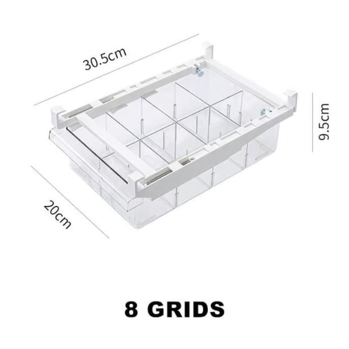 Praktischer Kühlschrank-Organizer für mehr Stauraum