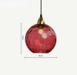 Elegant Glass Ball Pendant Lamp – AuraLicht