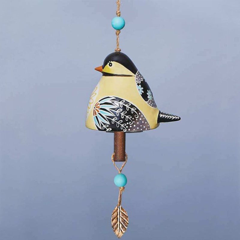 Keramische Vogel Windspiel Glocke für Garten und Zuhause Deko
