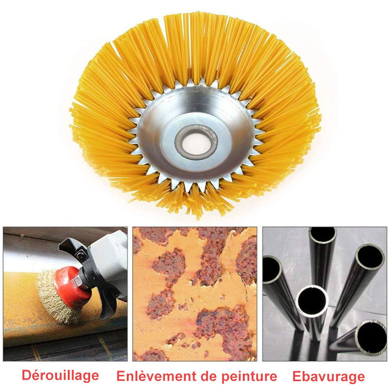 Nylon Brush for Lawnmowers