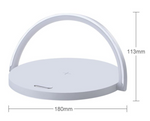 Modern Bedside Lamp with Wireless Charger
