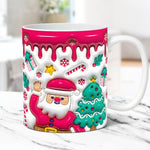 Festliche 3D Kaffeetassen für Weihnachten | GlanzTasse